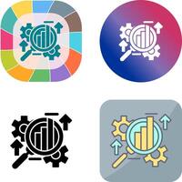 Analysis Icon Design vector