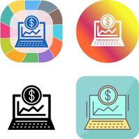 Laptop Icon Design vector