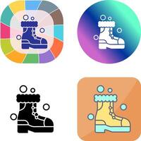 Snowshoes Icon Design vector