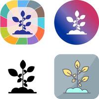 Sprout Icon Design vector