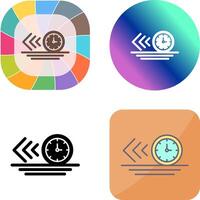 Time Management Icon Design vector