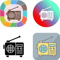 Radio Icon Design vector