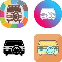 Projector Icon Design vector