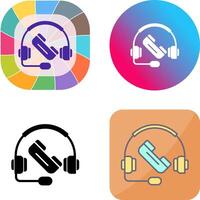 Support Icon Design vector