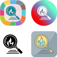 Disaster Icon Design vector