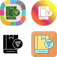 Dna Icon Design vector