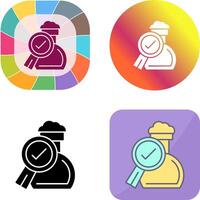 Experiment Icon Design vector