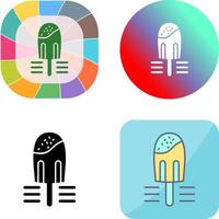 Popsicle Icon Design vector