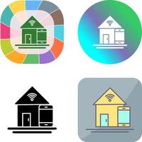 Home Automation Icon Design vector