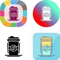 Coffee Cup Icon Design vector