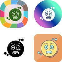 Grimacing Icon Design vector