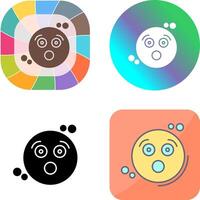 Surprised Icon Design vector