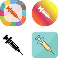 Injection Icon Design vector