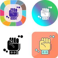Fist Icon Design vector