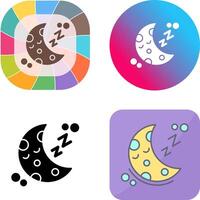 Sleeping Icon Design vector