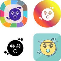 Dizzy Icon Design vector