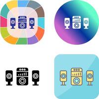 Sound System Icon Design vector