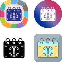 Calendar Icon Design vector