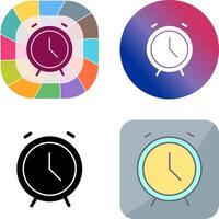 Alarm Clock Icon Design vector