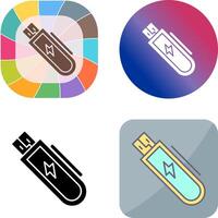 Usb Icon Design vector