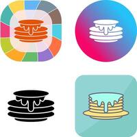 Pancake Icon Design vector