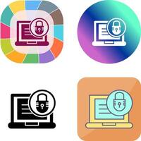 Padlock Icon Design vector