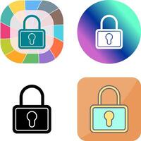 Lock Icon Design vector