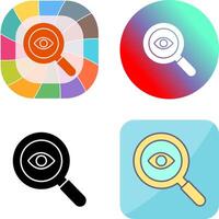 Detective Icon Design vector