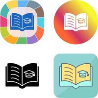 Open Book Icon Design vector