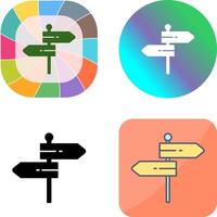Direction Icon Design vector