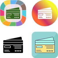 Credit Card Icon Design vector