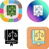 Law Icon Design vector