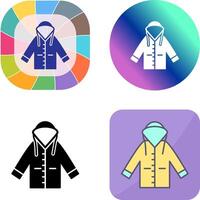 impermeable icono diseño vector