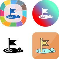 Golf Icon Design vector