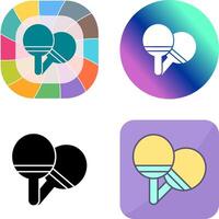 Ping Pong Icon Design vector