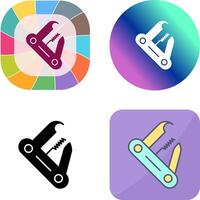 Swiss Army Knife Icon Design vector