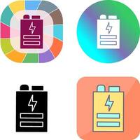 Battery Icon Design vector