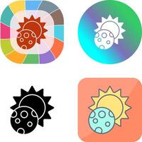 Eclipse Icon Design vector