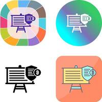 Presentation Icon Design vector