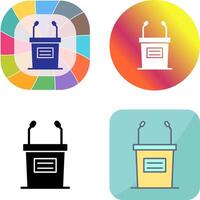 Debate Icon Design vector