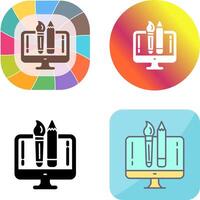 Creatie Design Icon Design vector