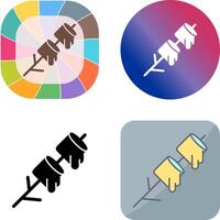 Marshmallows Icon Design vector