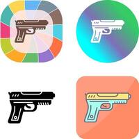 diseño de icono de pistola vector