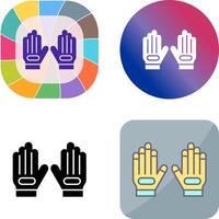 Glove Icon Design vector