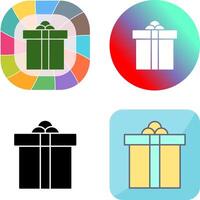 Gift Box Icon Design vector