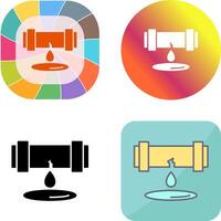 Leak Icon Design vector