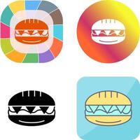 diseño de icono de sandwich vector