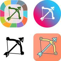 Crossbow Icon Design vector