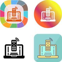 Remote Icon Design vector