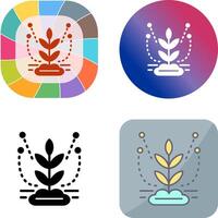 Irrigation System Icon Design vector